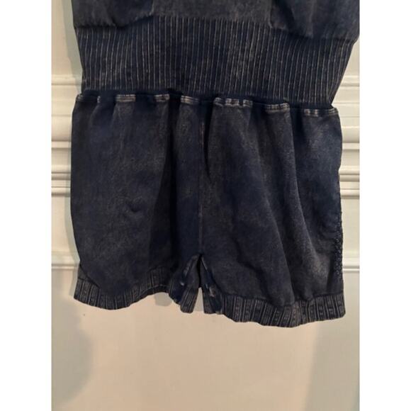 Free People Movement Good Karma Runsie Romper One Piece Medium Large M/L - Picture 5 of 7